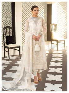 Buy GULAAL | Luxury Formals Eid Collection 2021 |  Zuria | D-3 White dress from Lebaasonline in UK at best price- SALE ! Shop Now Gulal, Maria b, Sana Safinaz bridal dress  for Wedding, Party & Bridal Wear. Get Pakistani Designer Dresses in UK Unstitched and Stitched Ready to Wear Embroidered by Gulaal in the UK & USA