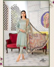 Load image into Gallery viewer, Mprints Maria B 2021 | Sea Green Color 100% Original Guaranteed! Shop MariaB Mprints, Gulal, Asifa nabeel from LebaasOnline.co.uk on SALE Price in the UK, USA, Belgium, Australia &amp; London. Explore the latest pakistani designer dresses in UK of MariaB Mprint official at Lebaasonline today - With DISCOUNT CODE 