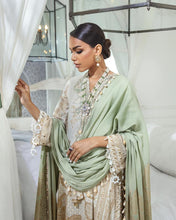 Load image into Gallery viewer, Kurnool Collection &#39;21 by Sana Safinaz - 2A Green Dress is exclusively available on Lebasonline. We have various pakistani designer brands such as Sana Safinaz, Maria B, Asim Jofa readily available in unstitched/customized for Party wear, evening wear Get your pakistani designer dresses in UK, USA from Lebaasonline