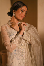 Load image into Gallery viewer, Buy QALAMKAR HAND LUXE |  LX-05 LVORY BREEZE White color Pakistani Embroidered Clothes For Women at Our Online Designer Boutique UK, Indian &amp; Pakistani Wedding dresses online UK, Asian Clothes UK Jazmin Suits USA, Baroque Chiffon Collection 2023 &amp; Eid Collection Outfits in USA on express shipping available @ store Lebaasonline