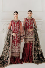 Load image into Gallery viewer, Buy Baroque Chantelle 2022 Chiffon from Lebaasonline Pakistani Clothes Stockist in UK @ best price- SALE ! Shop Baroque Chantelle ‘22, Baroque PK Summer Suits, Pakistani Clothes Online UK for Wedding, Party &amp; Bridal Wear. Indian &amp; Pakistani Summer Dresses by BAROQUE in the UK &amp; USA at LebaasOnline