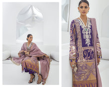 Load image into Gallery viewer, Kurnool Collection &#39;21 by Sana Safinaz - 5B Purple Dress is exclusively available on Lebasonline. We have various pakistani designer brands such as Sana Safinaz, Maria B Asim Jofa readily available in unstitched/customized for Party wear, evening wear Get your pakistani designer dresses in UK, USA from Lebaasonline