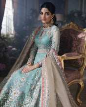 Load image into Gallery viewer, ELAN | WEDDING FESTIVE 2021 | NAZIK-05 Ice Blue PAKISTANI BRIDAL DRESSE &amp; READY MADE PAKISTANI CLOTHES UK. Designer Collection Original &amp; Stitched. Buy READY MADE PAKISTANI CLOTHES UK, Pakistani BRIDAL DRESSES &amp; PARTY WEAR OUTFITS AT LEBAASONLINE. Next Day Delivery in the UK, USA, France, Dubai, London &amp; Manchester 
