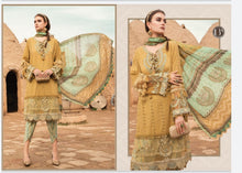 Load image into Gallery viewer, Shop the latest trends of Maria B Lawn 2020 Clothes Unstitched/ready to D-13A - Maria B Lawn 2020 ar 3 Piece Suits for the Spring/Summer. Available for customisation at LebaasOnline. Maria B&#39;s latest lawn, digital print attire and MBROIDERED Pakistani Designer Clothes for Women. free shipping UK, USA, and worldwide 