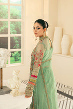 Load image into Gallery viewer, EZRA Wedding Collection | MEERUB Luxury Bridal Maxi Suits from Lebaasonline Pakistani Clothes Dark pink or green maxi in the UK Shop Maryum &amp; Maria Brides 2022, Maria B Lawn 2022 Winter Suits Pakistani Clothes Online UK for Wedding, Party &amp; Bridal Wear. Indian &amp; Pakistani winter Dresses in the UK &amp; USA