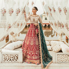 Load image into Gallery viewer, Buy  GULAAL | Wedding Collection 2021 | FAREENA | WU-04 Off-White dress from Lebaasonline in UK at best price- SALE ! Shop Now Gulal, Maria b, Sana Safinaz PAKISTANI WEDDING DRESSES ONLINE, PAKISTANI DRESS ONLINE UK Get Pakistani Designer Dresses in UK Unstitched and Stitched Ready to Wear by Gulaal in the UK &amp; USA