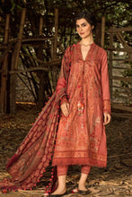 Load image into Gallery viewer, Shop now Sobia Nazir Winter Shawl 2021 Rust velvet suit Various VELVET SALWAR FOR WOMEN are available in Pakistani brands such as Maria b, Sobia Nazir, Sana Safinaz We have VELVET SALWAR SUIT LATEST COLLECTION in unstitched/customized for evening/party wear. INDIAN VELVET SALWAR KAMEEZ @lebaasonline in USA UK at SALE