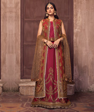 Load image into Gallery viewer,  Zarif - Mah e Gul 2021 | MAHENOOR Brown PAKISTANI DRESSES &amp; READY MADE PAKISTANI CLOTHES UK. Buy Zarif UK Embroidered Collection of Winter Lawn, Original Pakistani Brand Clothing, Unstitched &amp; Stitched suits for Indian Pakistani women. Next Day Delivery in the U. Express shipping to USA, France, Germany &amp; Australia