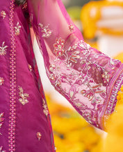 Load image into Gallery viewer, Buy QALAMKAR SHADMANI PHIR SE GUL-E-LAAL Pink Shadmani Bridal Dresses online UK @lebaasonline. The Pakistani wedding dresses online UK include various brands such as Maria B, Qalamkar wedding dress 2021. The Chiffon &amp; Net Gowns can be customized  for Evening, Party Wear in Indian Bridal dresses online UK, USA, France!
