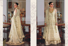 Load image into Gallery viewer, Buy BAROQUE CHANTELLE &#39;22 | Off-White color available in Next day shipping @Lebaasonline. We are the Largest Baroque Designer Suits in London UK with shipping worldwide including UK, Canada, Norway, USA. The Pakistani Wedding Chiffon Suits USA can be customized. Buy Baroque Suits online in Germany on SALE!