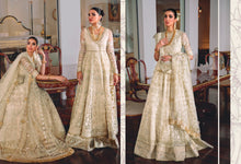 Load image into Gallery viewer, Buy BAROQUE CHANTELLE &#39;22 | Off-White color available in Next day shipping @Lebaasonline. We are the Largest Baroque Designer Suits in London UK with shipping worldwide including UK, Canada, Norway, USA. The Pakistani Wedding Chiffon Suits USA can be customized. Buy Baroque Suits online in Germany on SALE!