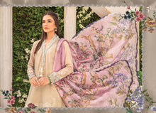 Load image into Gallery viewer, Mprints Maria B 2022 | 5B Beige 100% Original Guaranteed! Shop MariaB Mprints, MARIA B Lawn Collection 2022 UK from LebaasOnline.co.uk on SALE Price in the UK, USA, Belgium Australia &amp; London. Explore the latest collection of Maria B Suits USA 2022 Pakistani designer Summer dresses at Lebaasonline today