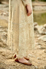 Load image into Gallery viewer, Buy QALAMKAR MIRAHIL LUXURY LAWN DANEEN Off-White Lawn Dresses online UK @lebaasonline. The Pakistani wedding dresses online UK include various brands such as Maria B, Qalamkar wedding dress 2022. The dresses can be customized  for Evening, Party Wear in Indian Bridal dresses online UK USA France with express shipping!