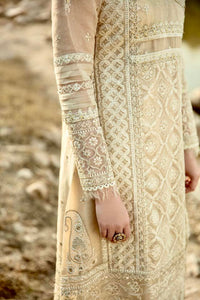 Buy QALAMKAR MIRAHIL LUXURY LAWN DANEEN Off-White Lawn Dresses online UK @lebaasonline. The Pakistani wedding dresses online UK include various brands such as Maria B, Qalamkar wedding dress 2022. The dresses can be customized  for Evening, Party Wear in Indian Bridal dresses online UK USA France with express shipping!