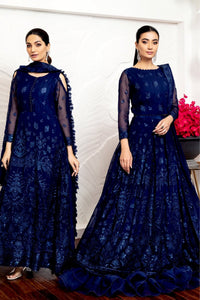 Buy Alizeh Embroidered Chiffon Royale De Luxe Collection | Glace Bleu from our official website. We are largest stockist of Pakistani Embroidered Chiffon Eid Collection 2021 Buy this Eid dresses from Alizeh Chiffon 2021 unstitched/stitched. This Eid buy NEW dresses in UK USA Manchester from latest suits on Lebaasonline