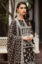 Load image into Gallery viewer, Buy ALIZEH | SHAHTAJ EMBROIDERED COLLECTION &#39;21 | NAQSH-08 Brown  from our official website. We are largest stockist of Pakistani designer dresses online UK Buy this Indian Bridal dresses online USA from Alizeh Chiffon 2021. This Eid buy NEW dresses in UK USA Manchester from latest suits on Lebaasonline at SALE!