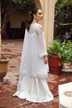 Load image into Gallery viewer, Buy ALIZEH | SHAHTAJ EMBROIDERED COLLECTION &#39;21 | SHAHNOOR-05 White  from our official website. We are largest stockist of Pakistani designer dresses online UK Buy this Indian Bridal dresses online USA from Alizeh Chiffon 2021. This Eid buy NEW dresses in UK USA Manchester from latest suits on Lebaasonline at SALE!