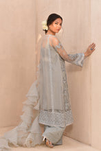 Load image into Gallery viewer, Buy QALAMKAR HAND LUXE |  LX-04 TIFFANY ICE Grey color Pakistani Embroidered Clothes For Women at Our Online Designer Boutique UK, Indian &amp; Pakistani Wedding dresses online UK, Asian Clothes UK Jazmin Suits USA, Baroque Chiffon Collection 2023 &amp; Eid Collection Outfits in USA on express shipping available @ store Lebaasonline
