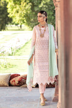 Load image into Gallery viewer, Buy NUREH EID FESTIVE COLLECTION 2021 | GULAB Pink lawn Dress from our website for this Eid. This year make your wardrobe filled with elegant Eid collection We have Maria B, Nureh Eid collection, Imrozia chiffon collection unstitched and customization done. Buy Nureh Eid collection &#39;21 in USA, UK from lebaasonline