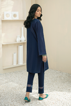 Load image into Gallery viewer, Iznik Pret Wear 2021 | PERI WRINKLE Navy Blue 1 piece lawn dress is most popular for Eid dress and summer outfits. We have wide range of stitched and Readymade dresses of Iznik lawn 2021, Iznik pret &#39;21. This Eid get yourself elegant and classy outfit of Iznik in USA, UK, France, Spain from Lebaasonline at SALE price!