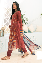 Load image into Gallery viewer, Buy Iznik Guzel Lawn 2021 | TARIH-GL-08 Maroon Dress at exclusive rates Buy unstitched or customized dresses of IZNIK LUXURY LAWN 2021, MARIA B M PRINT  IMROZIA PAKISTANI DRESSES IN UK, Party wear and PAKISTANI BOUTIQUE DRESS ASIAN PARTY WEAR Dresses can be available easily at USA &amp; UK at best price in Sale!