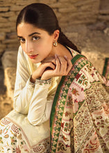 Load image into Gallery viewer, Buy TENA DURRANI | PREMIUM LUXURY LAWN 2021 |  Ecru Off-White Lawn Dress exclusively from our website all over the world. We are stockists of Tena Durrani Lawn 2021 collection  Imrozia collection 2021, Pakistani suits Various party wear dresses Pakistani designer brand clothes can be bought from Lebaasonline in UK Spain