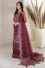 Load image into Gallery viewer, Buy Jazmin RAZELBERRY Cherry Pink Pakistani Clothes For Women at Our Online Pakistani Designer Boutique UK, Indian &amp; Pakistani Wedding dresses online UK, Asian Clothes UK Jazmin Suits USA, Baroque Chiffon Collection 2022 &amp; Eid Collection Outfits in USA on express shipping available at our Online store Lebaasonline