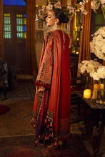 Load image into Gallery viewer, SANA SAFINAZ | LUXURY WINTER SHWL/VELVET &#39;21 | 003 A Maroon Velvet dress Buy Latest Pakistani Fashion SANA SAFINAZ Winter Collection Designer Dress, Party Wear Suit, Wedding &amp; Bridal Collection Online in the UK at Lebaasonline. Pakistani Brand Clothing with 100% Original quality &amp; Stitched to Perfection. UK Shipping. 