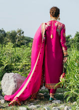 Load image into Gallery viewer, HUSSAIN REHAR | HUSSAIN REHAR | RUMLI | Gulan Pink Lawn dress is extremely trending for HUSAIN REHAR 2021 lawn. The PAKISTANI DRESSES IN UK are available for this wedding season. Get the exclusive customized Maria B, Asim Jofa Bridal, PAKISTANI DRESSES from our PAKISTANI BOUTIQUE in UK, USA, Austria from Lebaasonline 