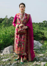 Load image into Gallery viewer, HUSSAIN REHAR | HUSSAIN REHAR | RUMLI | Gulan Pink Lawn dress is extremely trending for HUSAIN REHAR 2021 lawn. The PAKISTANI DRESSES IN UK are available for this wedding season. Get the exclusive customized Maria B, Asim Jofa Bridal, PAKISTANI DRESSES from our PAKISTANI BOUTIQUE in UK, USA, Austria from Lebaasonline 