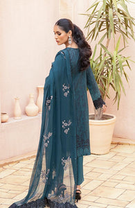 Buy ALZOHAIB | AZ-FESTIVE HUES' PREMIUM COLLECTION'2021 Blue Dress at Lebaasonline Pakistani Clothes @ best price- SALE ! Shop PAKISTANI DESIGNER DRESS, MARIA B MPRINT STITCHED, IMROZIA, Pakistani Clothes Online UK for Wedding, Evening, Pakistani Bridal Wear. Indian &  by ALZOHAIB in the UK & USA at LebaasOnline.