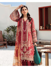 Load image into Gallery viewer, Buy Gulaal Luxury Lawn 202 | Alessa Maroon Dress from Lebaasonline Pakistani Clothes Stockist in the UK @ best price- SALE Shop Gulaal Lawn 2022, Maria B Lawn 2022 Summer Suit, Pakistani Clothes Online UK for Wedding, Bridal Wear Indian &amp; Pakistani Summer Dresses by Gulaal in the UK &amp; USA at LebaasOnline