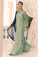 Load image into Gallery viewer, Buy Iznik Guzel Lawn 2021 | SULH-GL-05 Pale Green Dress at exclusive rates Buy unstitched or customized dresses of IZNIK LUXURY LAWN 2021, MARIA B M PRINT  IMROZIA PAKISTANI DESIGNER DRESSES IN UK, Party wear and PAKISTANI BOUTIQUE DRESS ASIAN PARTY WEAR Dresses can be available easily at USA &amp; UK at best price in Sale