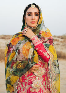 HUSSAIN REHAR | ROHI DE NAAL | Kajal (Redish Pink) Lawn dress is extremely trending for HUSAIN REHAR 2021 lawn. The PAKISTANI DRESSES IN UK are available for this wedding season. Get the exclusive customized Maria B, Asim Jofa Bridal, PAKISTANI DRESSES from our PAKISTANI BOUTIQUE in UK, USA, Austria from Lebaasonline 