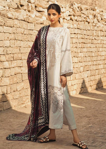 Buy TENA DURRANI | PREMIUM LUXURY LAWN 2021 | Port Royale White Lawn Dress exclusively from our website all over the world. We are stockists of Tena Durrani Lawn 2021 collection  Maria b, Pakistani dresses online, Various Asian dresses UK Pakistani designer brand clothes can be bought from Lebaasonline in UK, Spain