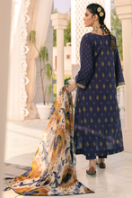 Load image into Gallery viewer, Buy Iznik Guzel Lawn 2021 | MAVIKUS-GL-03 Navy Blue Dress at exclusive rates Buy unstitched or customized dresses of IZNIK LUXURY LAWN 2021, MARIA B M PRINT  IMROZIA PAKISTANI DRESSES IN UK, Party wear and PAKISTANI BOUTIQUE DRESS ASIAN PARTY WEAR Dresses can be available easily at USA &amp; UK at best price in Sale!