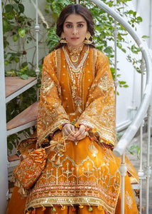 MNR| ZARLISH FESTIVE COLLECTION '21 | HENNA-07 Pakistani Wedding Dresses Collection 2021 for the very best in unique or custom, luxury chiffon silk dresses from our women's clothing shop UK. Explore the MNR Luxury Wedding Lehenga, Unstitched & Stitched Ready Made Clothing Online in UK, USA, France at Lebaasonline