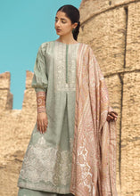 Load image into Gallery viewer, Buy TENA DURRANI | PREMIUM LUXURY LAWN 2021 |  Tapioca Sea Green Lawn Dress exclusively from our website all over the world. We are stockists of Tena Durrani Lawn 2021 collection  Maria b, Pakistani dresses online, Various Asian dresses UK Pakistani designer brand clothes can be bought from Lebaasonline in UK, Spain