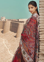 Load image into Gallery viewer, Buy TENA DURRANI | PREMIUM LUXURY LAWN 2021 | Cherry Red Lawn Dress exclusively from our website all over the world. We are stockists of Tena Durrani Lawn 2021 collection, Imrozia collection 2021, Pakistani suits. Various party wear dresses Pakistani designer brand clothes can be bought from Lebaasonline in UK Spain