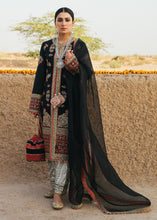 Load image into Gallery viewer, HUSSAIN REHAR | ROHI DE NAAL | Koyel (Black) Lawn dress is extremely trending for HUSAIN REHAR 2020 lawn. The PAKISTANI DRESSES ONLINE are available for this wedding season. Get the exclusive customized Maria B, Asim Jofa, PAKISTANI DRESSES IN UK from our PAKISTANI BOUTIQUE in UK, USA, Austria from Lebaasonline 