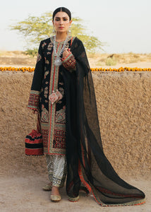 HUSSAIN REHAR | ROHI DE NAAL | Koyel (Black) Lawn dress is extremely trending for HUSAIN REHAR 2020 lawn. The PAKISTANI DRESSES ONLINE are available for this wedding season. Get the exclusive customized Maria B, Asim Jofa, PAKISTANI DRESSES IN UK from our PAKISTANI BOUTIQUE in UK, USA, Austria from Lebaasonline 