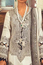 Load image into Gallery viewer, SANA SAFINAZ | WOVEN JACQUARD COLLECTION 2021 - 05B Black &amp; White Woven Jacquard dress is available @lebaasonline We are largest stockists of various brands such Sana Safinaz Maria b. The Pakistani bridal dresses online UK can be customized for evening wear Get the lawn pak outfit in UK, USA, France from Lebaasonline