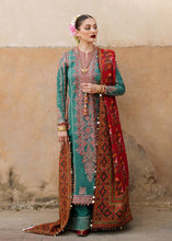 Load image into Gallery viewer, HUSSAIN REHAR Lawn dress is extremely trending for Winter luxury lawns. The PAKISTANI DRESSES ONLINE are available for this wedding season. Get the exclusive customized Hussain rehar Dresses unstitched and stitched PAKISTANI DRESSES IN UK from our PAKISTANI BOUTIQUE in UK, USA, Austria from Lebaasonline 