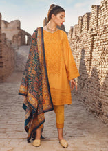 Load image into Gallery viewer, Buy TENA DURRANI | PREMIUM LUXURY LAWN 2021 | Citron Yellow Lawn Dress exclusively from our website all over the world. We are stockists of Tena Durrani Lawn 2021 collection, Imrozia collection 2021, Pakistani suits. Various party wear dresses Pakistani designer brand clothes can be bought from Lebaasonline in UK Spain