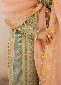 HUSSAIN REHAR | ROHI DE NAAL | Sawera (Pista Green) Lawn dress is extremely trending for HUSAIN REHAR 2021 lawn. The PAKISTANI DRESSES IN UK are available for this wedding season. Get the exclusive customized Maria B, Asim Jofa, PAKISTANI DRESSES ONLINE from our PAKISTANI BOUTIQUE in UK, USA, Austria from Lebaasonline 