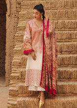 Load image into Gallery viewer, Buy TENA DURRANI | PREMIUM LUXURY LAWN 2021 |  Persimmon Pink Lawn Dress exclusively from our website all over the world. We are stockists of Tena Durrani Lawn 2021 collection  Imrozia , Pakistani party wear UK, Various party wear dresses Pakistani designer brand clothes can be bought from Lebaasonline in UK, Spain
