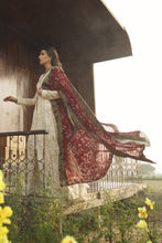 Load image into Gallery viewer, Qalamkar Luxury Festive Lawn 2021 | FX-07 Off White Lawn dress is exclusively suitable for Summer wedding season. Lebasonline is the largest stockist of Pakistani boutique dresses such as Qalamkar Sobia Nazir Maria B various Pakistani Bridal dresses in UK. You can get your outfit customized in UK, USA from Lebaasonline