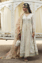 Load image into Gallery viewer, Qalamkar Luxury Festive Formals 2021 | FF 06 White Formal Wedding Dress is exclusively available @ Lebaasonline. We are largest stockists of Qalamkar wedding dress, Maria B Asim Jofa Bridal Dress. Unstitched/customized PAKISTANI DESIGNER DRESS IN USA is available at doorstep Get PAKISTANI BOUTIQUE DRESS in UK, Austria