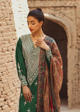 Load image into Gallery viewer, Buy TENA DURRANI | PREMIUM LUXURY LAWN 2021 | Ming Green Lawn Dress exclusively from our website all over the world. We are stockists of Tena Durrani Lawn 2021 collection  Maria b, Pakistani dresses online, Various Asian dresses UK Pakistani designer brand clothes can be bought from Lebaasonline in UK, Spain