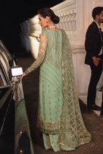 Load image into Gallery viewer, Buy IZNIK | La&#39;Royale Luxury Edit Collection 2022 | IRC-09 Ethereal Pistachio Green color PAKISTANI DRESSES ONLINE UK Collection. Get yours customized PAKISTANI DESIGNER DRESSES ONLINE in UK and USA at LebaasOnline. Browse Iznik, Maria B, Asim Jofa Wedding Party, Nikah &amp; Walima dresses online at SALE on Lebaasonline